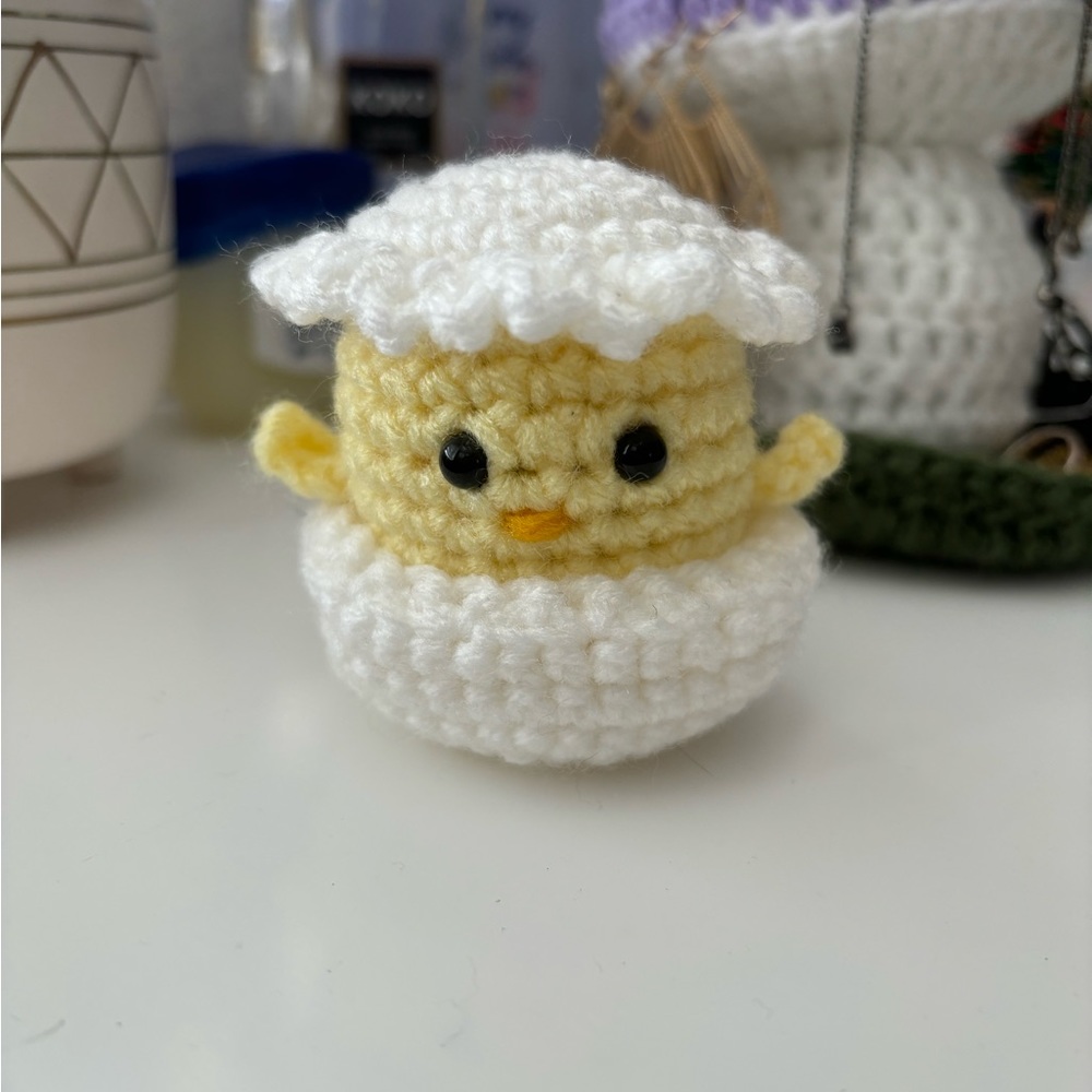 Crochet hatching 🐣 chick 🐥